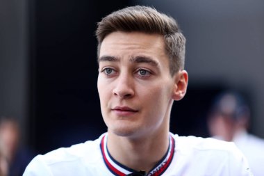 Monte-Carlo (Monako) - 26-29 Mayıs 2022 - Monako F1 Grand Prix sırasında Mercedes AMG Petronas F1 takımından George Russell  