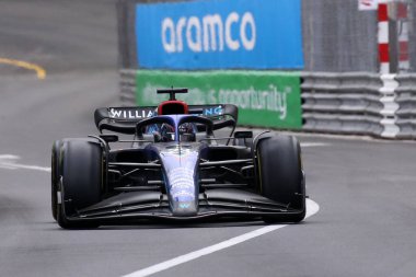Monte-Carlo (Monako) - 26-29 Mayıs 2022 - Monako F1 Grand Prix 'sinde Williams' lı Alexander Albon  