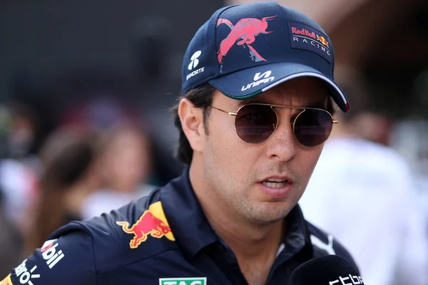 Monte Carlo Monaco Maggio 2022 Sergio Perez Della Red Bull — Foto Stock