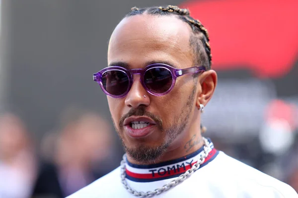 Monte Carlo Monako Maja 2022 Lewis Hamilton Zespołu Mercedes Amg — Zdjęcie stockowe