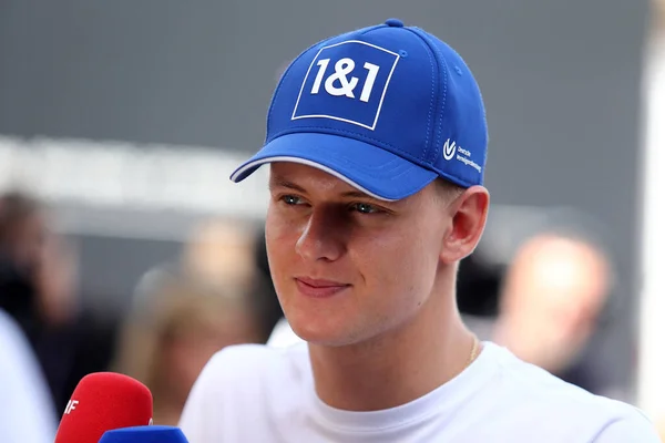 Monte Carlo Monaco Mei 2022 Mick Schumacher Dari Haas Team — Stok Foto