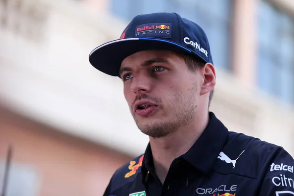 Monte-Carlo (Monako) - 26-29 Mayıs 2022 - Monako F1 Grand Prix 'si sırasında Red Bull Racing' den Max Verstappen  
