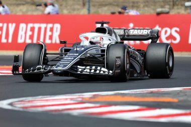 Pierre Gasly of AlphaTauri  during the F1 Grand Prix of Hungary at Hungaroring on July 29-31, 2022 Mogyorod, Hungary.