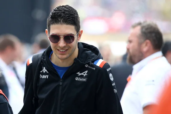 Esteban Ocon Alpine Grand Prix Hungary Hungaroring July 2022 Mogyorod — Stok fotoğraf