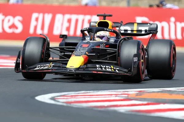 Max Verstappen Red Bull Racing Grand Prix Hungary Hungaroring July — Foto de Stock