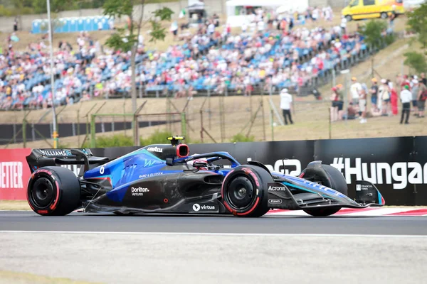 Nicholas Latifi Williams Grand Prix Hungary Hungaroring July 2022 Mogyorod — Foto de Stock