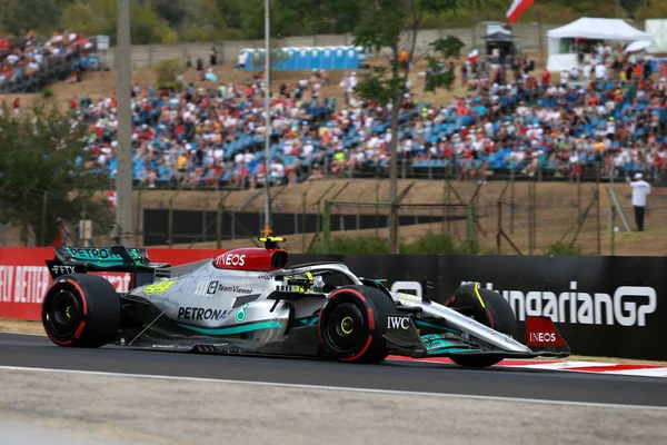 Lewis Hamilton Mercedes Amg Petronas Team Grand Prix Hungary Hungaroring — Foto Stock