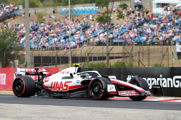 Kevin Magnussen Haas Team Grand Prix Hungary Hungaroring July 2022 — Foto Stock