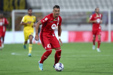Dany Mota of Ac Monza during the Coppa Italia match beetween Ac Monza and Frosinone Calcio at U-Power Stadium on August 7, 2022 in Monza, Italy .
