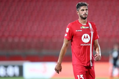 Andrea Ranocchia of Ac Monza during the Coppa Italia match beetween Ac Monza and Frosinone Calcio at U-Power Stadium on August 7, 2022 in Monza, Italy .