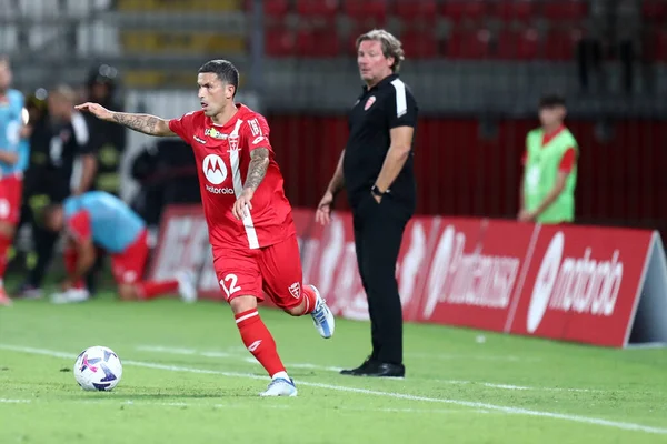 Stefano Sensi of Ac Monza during the Coppa Italia match beetween Ac Monza and Frosinone Calcio at U-Power Stadium on August 7, 2022 in Monza, Italy .