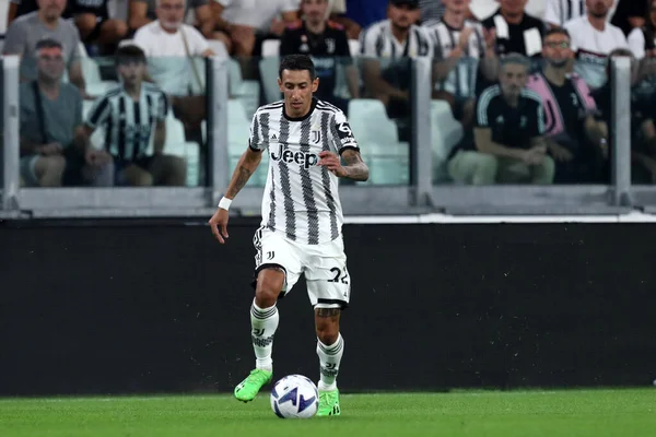 Angel Maria Juventus Serie Match Beetween Juventus Sassuolo Allianz Stadium — Stockfoto