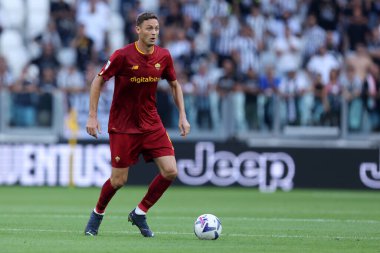 Nemanja Matic of As Roma  during the Serie A match between Juventus Fc and As Roma.