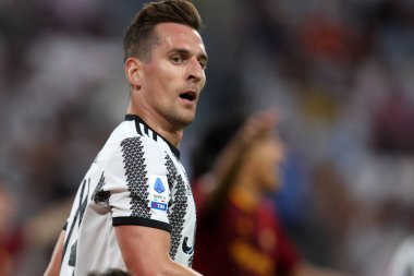 Arkadiusz Milik of Juventus Fc  during the Serie A match between Juventus Fc and As Roma.