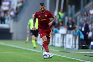 Leonardo Spinazzola of As Roma  during the Serie A match between Juventus Fc and As Roma.