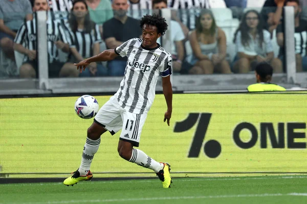 Juan Cuadrado Juventus Serie Match Juventus Roma — 스톡 사진