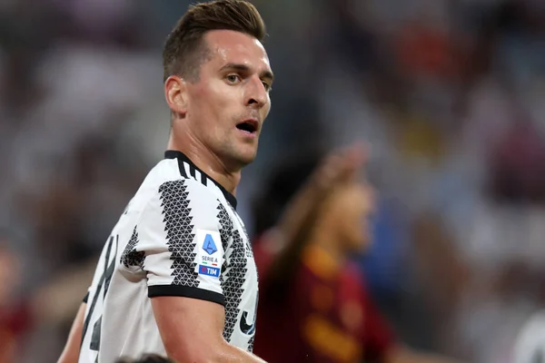 Arkadiusz Milik of Juventus Fc  during the Serie A match between Juventus Fc and As Roma.