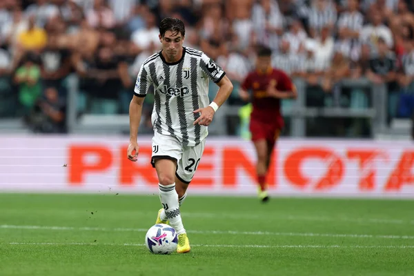 Fabio Miretti Juventus Serie Match Juventus Roma — 스톡 사진