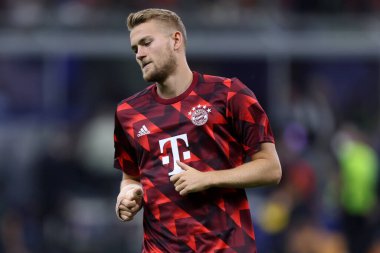 FC Bayern Münih takımından Matthijs de Ligt 7 Eylül 2022 tarihinde Milano İtalya 'da oynanan Uefa Şampiyonlar Ligi C Grubu karşılaşmasında Fc Internazionale ile FC Bayern Münih Stadio Giuseppe Meazza arasında oynanmıştır. .