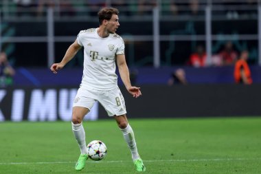 FC Bayern Münih 'ten Leon Goretzka Uefa Şampiyonlar Ligi C Grubu karşılaşmasında Fc Internazionale ve FC Bayern Münih arasında 7 Eylül 2022 tarihinde Milano İtalya' da Stadio Giuseppe Meazza 'da oynanmıştır. .