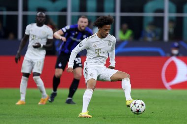 FC Bayern Münih takımından Leroy Sane 7 Eylül 2022 tarihinde Milano İtalya 'da oynanan Uefa Şampiyonlar Ligi C Grubu karşılaşmasında Fc Internazionale ile FC Bayern Münih Stadyumu' nda karşılaştı. .
