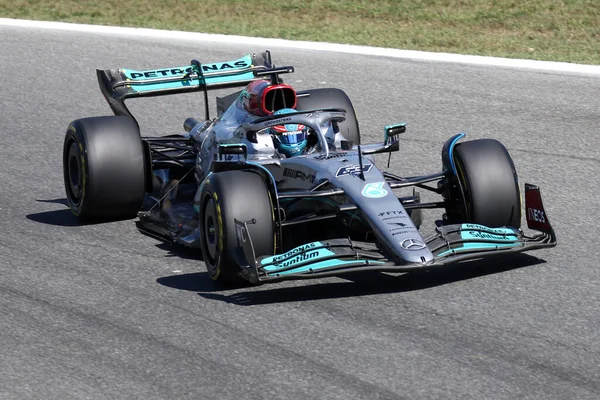 Monza Italy September 2022 George Russell Mercedes Amg Petronas Team — Stock Photo, Image
