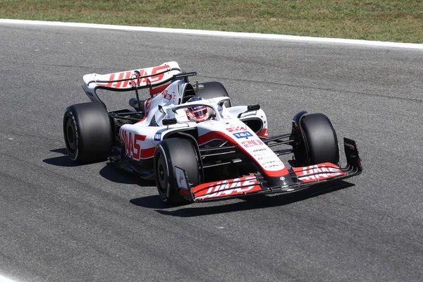 Monza Itália Setembro 2022 Kevin Magnussen Haas Team Durante Grande — Fotografia de Stock