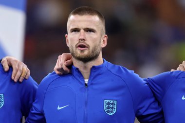 23 Eylül 2022 'de İtalya' nın Milano kentinde oynanan UEFA Uluslar Ligi A Grubu 3 maçında İngiltere 'den Eric Dier, İtalya ile San Siro arasında oynanan.