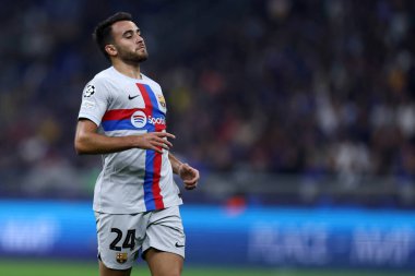 Fc Barcelona takımından Eric Garcia, Uefa Şampiyonlar Ligi C Grubu maçında Fc Internazionale ve Fc Barcelona arasında 4 Ekim 2022 tarihinde Milano İtalya 'da Stadio Giuseppe Meazza' da oynanmıştır. .