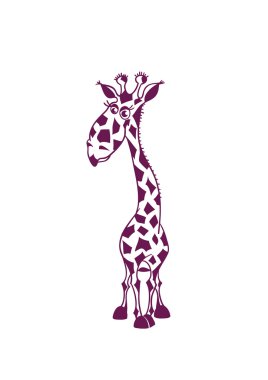 çocuklar için eğlenceli zürafa