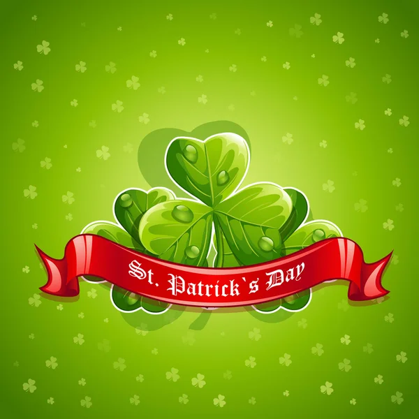 St. Patrick's Day vector image-EPS-10 — Stock Vector