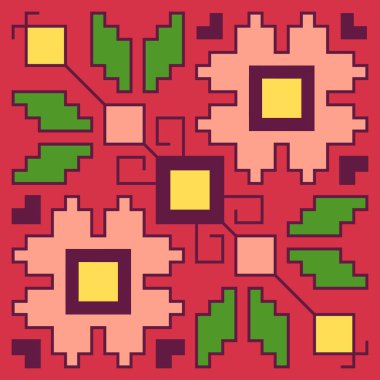 Havlu ve halı için vektör arkaplan çizimi. Talep üzerine baskı, Powerpoint ve açılış sunumları, dergiler ve gazeteler için, kitap kapakları.