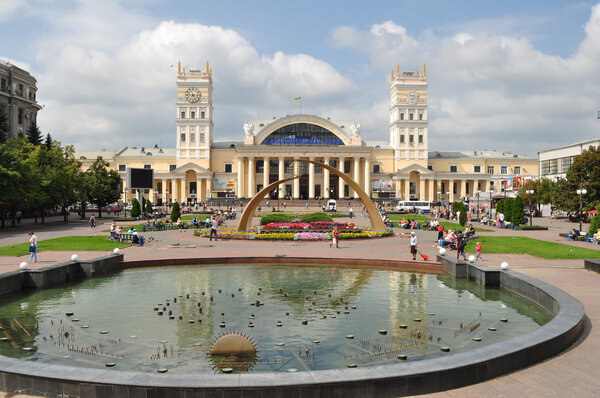 Railway station in Kharkov