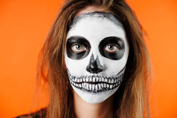 Skeleton face paint hi-res stock photography and images - Alamy