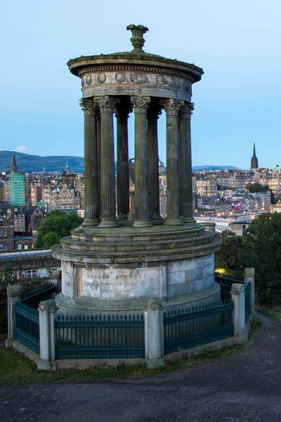 Edinburgh Skyline Viewed Calton Hill — Stock Photo, Image