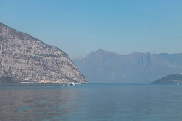 Bergamo Talya 2022 Oglio Nehri Tarafından Beslenen Talya Nın Lombardiya — Stok fotoğraf