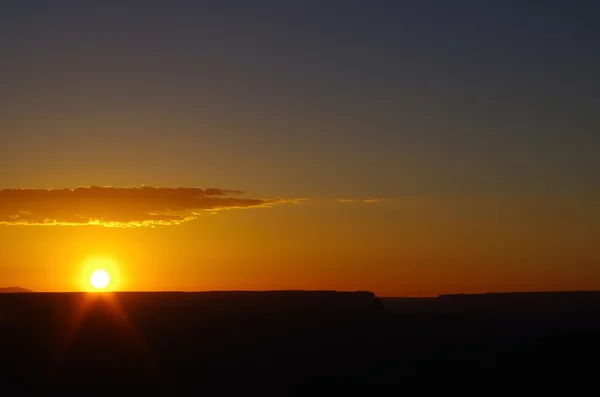 Parque Nacional del Gran Cañón - Puesta del sol — Foto de Stock