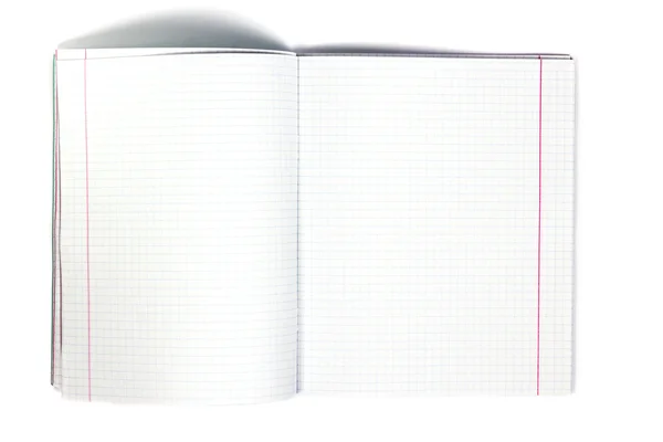Empty notebook is open — Stock Image Empty notebook is open Royalty Free Stock Images
