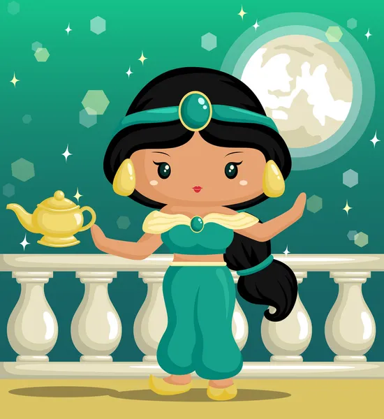 Арабская принцесса — стоковый вектор