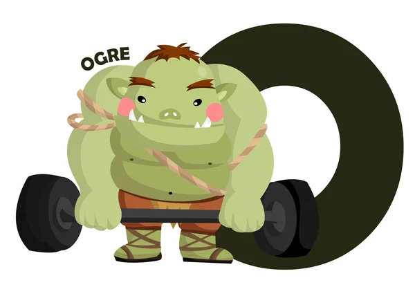 O para el Ogro — Archivo Imágenes Vectoriales