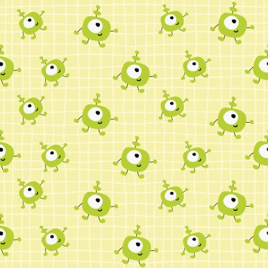 Bir uzaylının kusursuz deseni. 