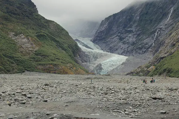 新西兰南岛西海岸Westland Tai Poutini国家公园的Franz Josef Glacier — 图库照片