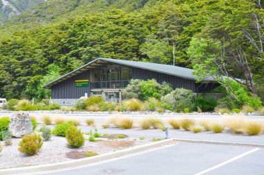 Arthur Geçidi Ulusal Parkı Ziyaretçi Merkezi, Yeni Zelanda, 10 Aralık 2010