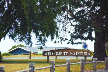 9 Aralık 2012 'de Kaikoura, Yeni Zelanda' da alınan Kaikoura İşaret Kurulu 'na hoş geldiniz.