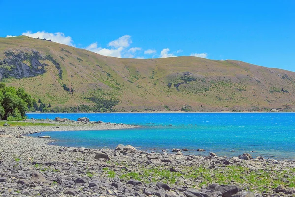 Hermoso Lago Tekapo Isla Sur Nueva Zelanda —  Fotos de Stock