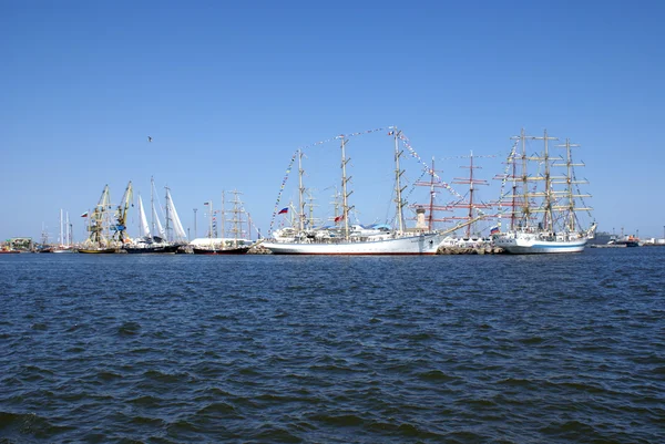 OS NAVIOS MAR NEGROS REGATTA 2014 — Fotografia de Stock