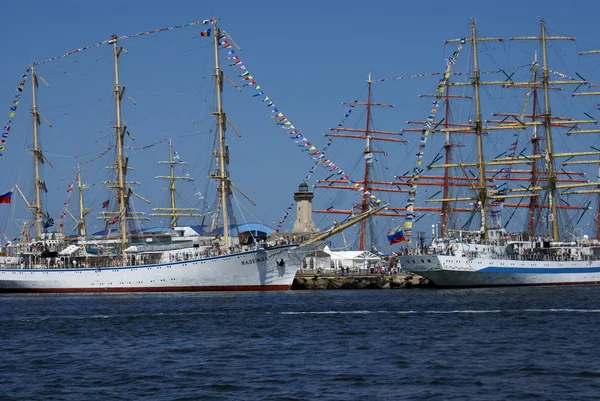 Den svarta hav tall ships regattan 2014 — Stockfoto