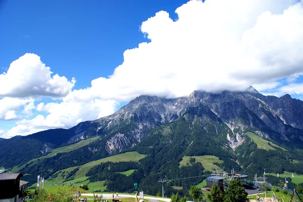 View of  the Pinzgau  Mountains — Stock Photo, Image