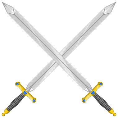 Ortaçağ kılıç tasarımı, orta çağ şövalye kılıcı.