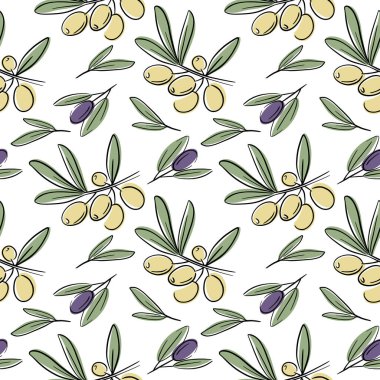 Vektör dekoratif çelenk zeytin dalı. Ambalaj etiketleri için